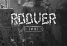 Roover Font Poster 1