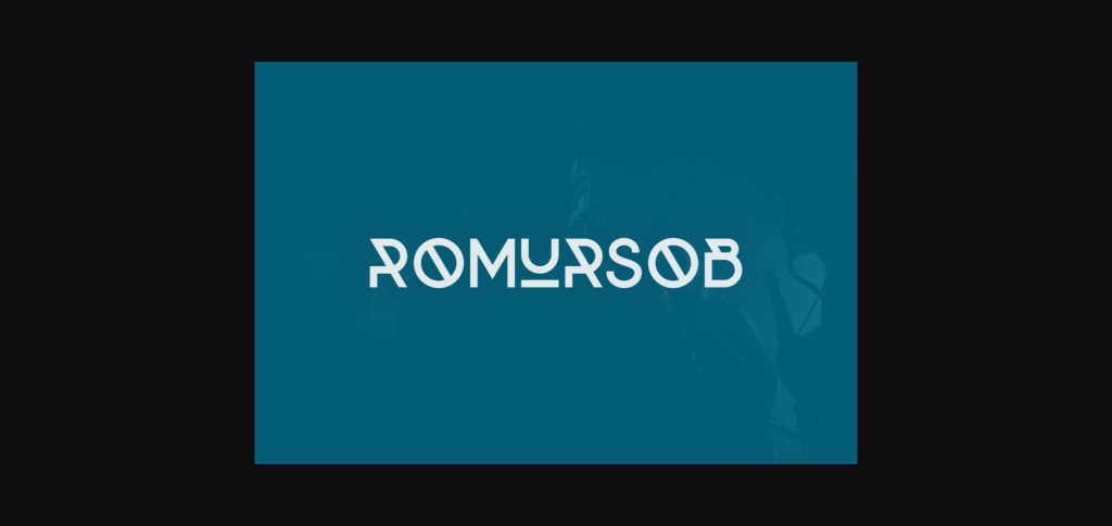 Ropbror Font Poster 6