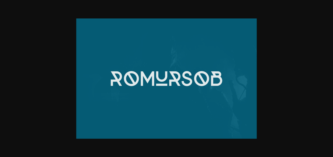 Ropbror Font Poster 6