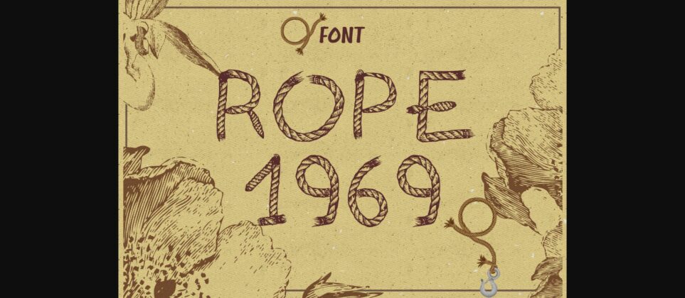 Rope 1969 Font Poster 3
