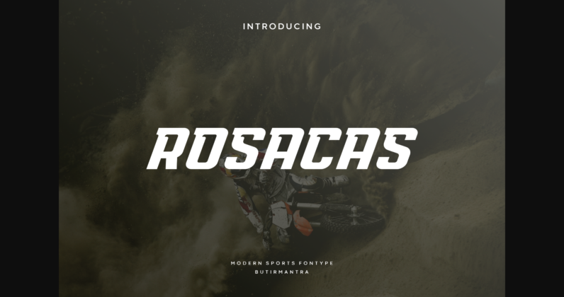 Rosacas Font Poster 3