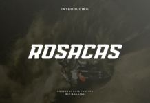 Rosacas Font Poster 1