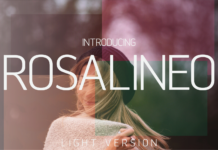 Rosalineo Light Font Poster 1