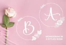 Rosegram Font Rosegram Font Poster 1