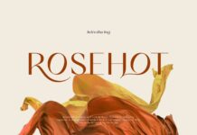 Rosehot Font Poster 1