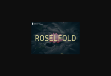 Roselfold Font Poster 1