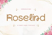 Roselind Font Poster 1