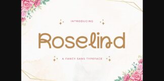 Roselind Font Poster 1