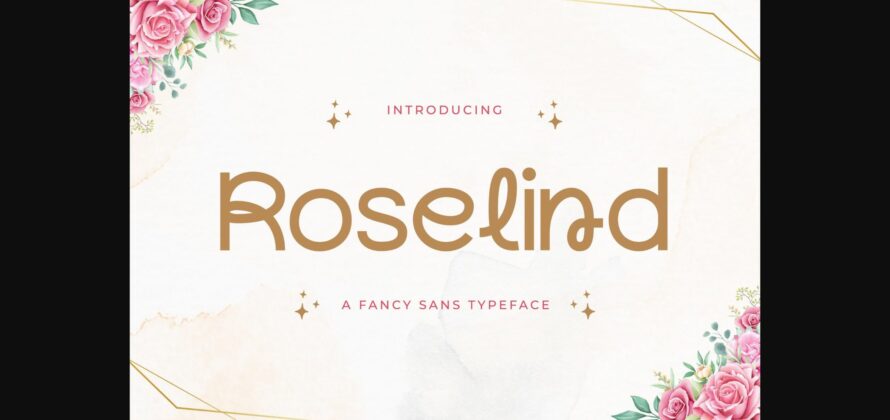 Roselind Font Poster 1