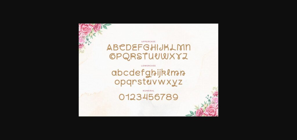 Roselind Font Poster 4