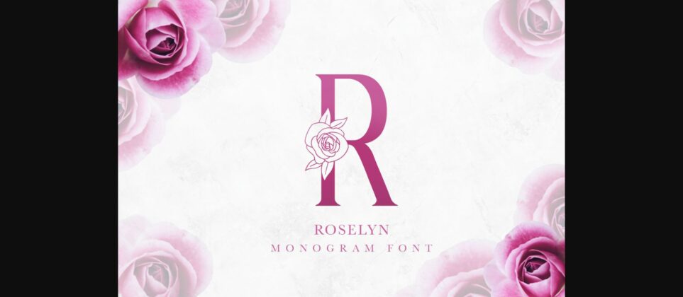 Roselyn Font Poster 3