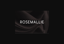 Rosemallie Font Poster 1