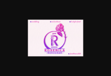 Rosenila Monogram Font Poster 1