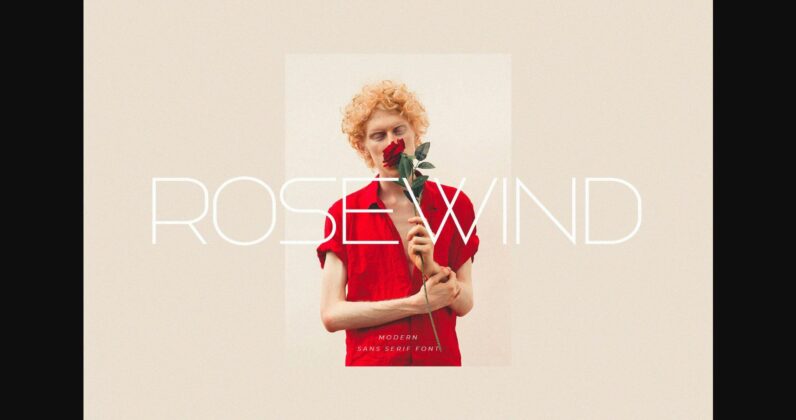 Rosewind Font Poster 3