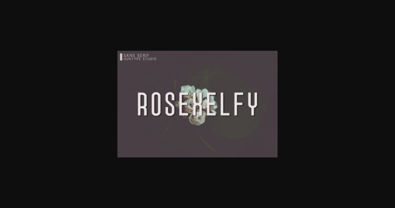 Rosexelfy Font Poster 1