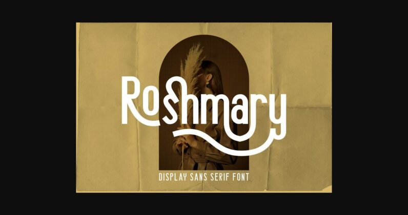 Roshmary Font Poster 3