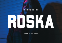 Roska Font Poster 1
