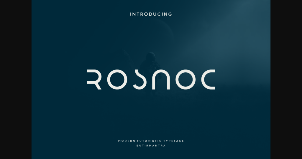 Rosnoc Font Poster 3