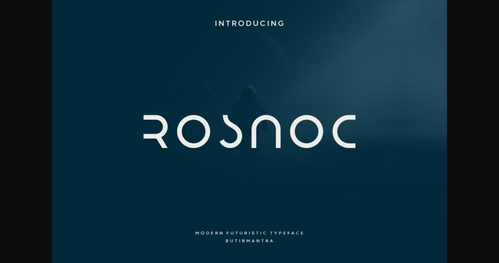 Rosnoc Font Poster 1