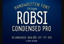 Rossi Condensed Pro Font Rossi Condensed Pro Font Poster 1