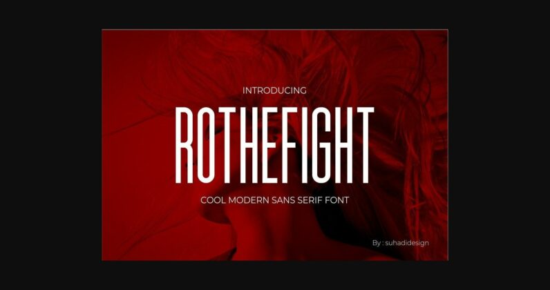 Rothefight Font Poster 3