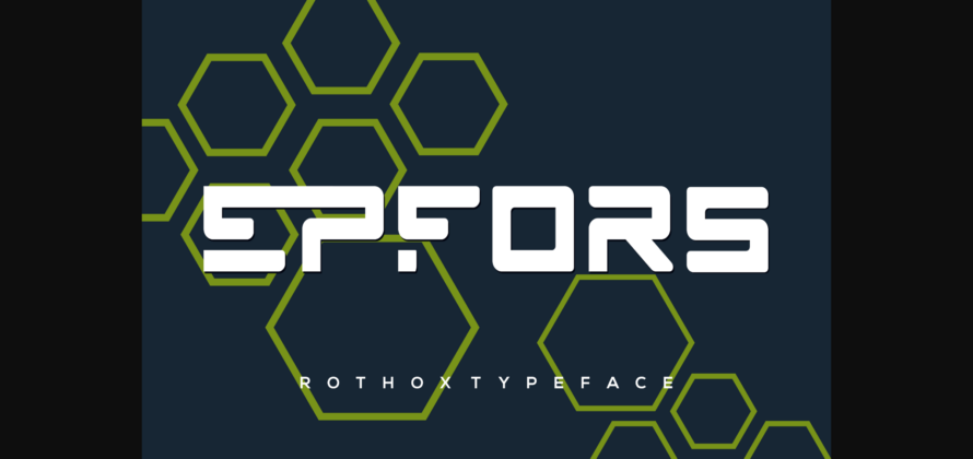 Rothox Font Poster 5