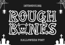 Rough Bones Font Poster 1