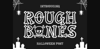 Rough Bones Font Poster 1