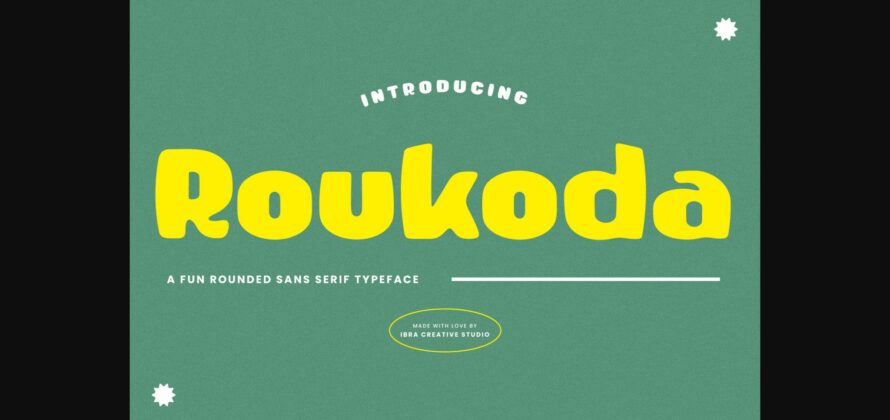 Roukoda Font Poster 3