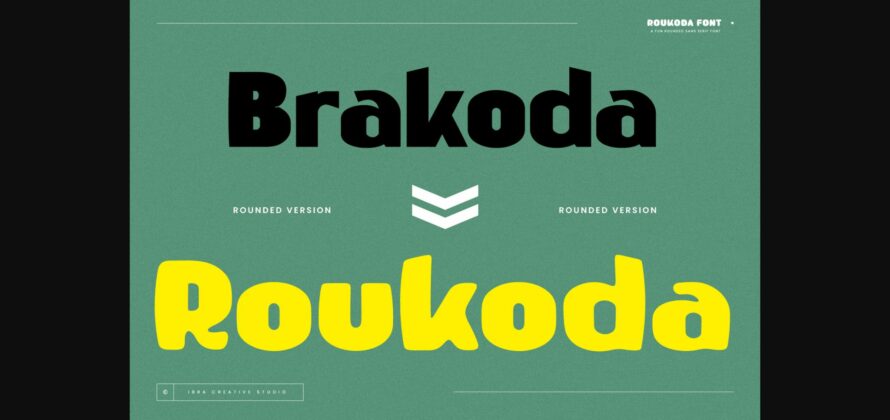 Roukoda Font Poster 6