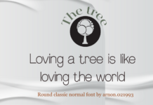 Round Classic Normal Font Poster 1