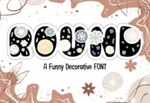 Round Font Round Font Poster 1