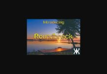 Roundbreck Font Poster 1