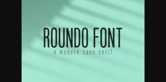 Roundo Font Poster 1