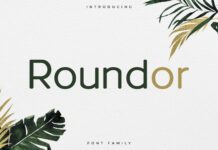 Roundor Font Poster 1
