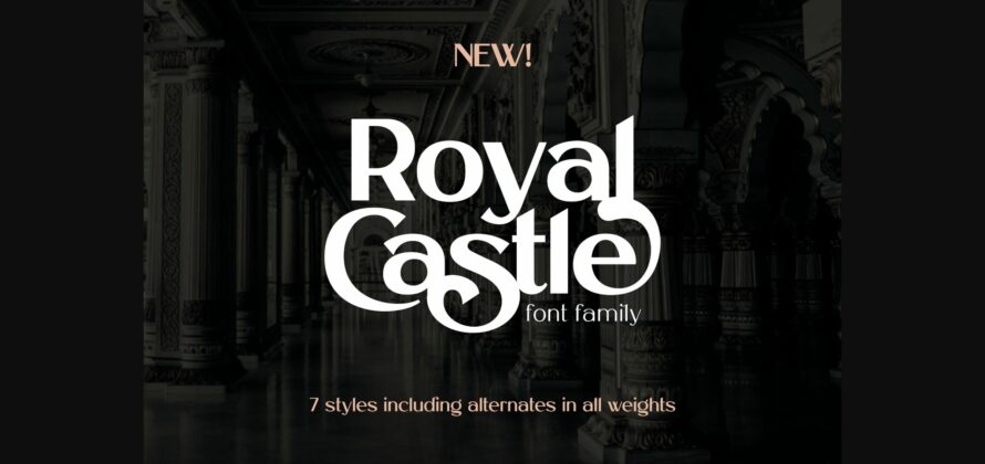 Royal Castle Font Poster 3