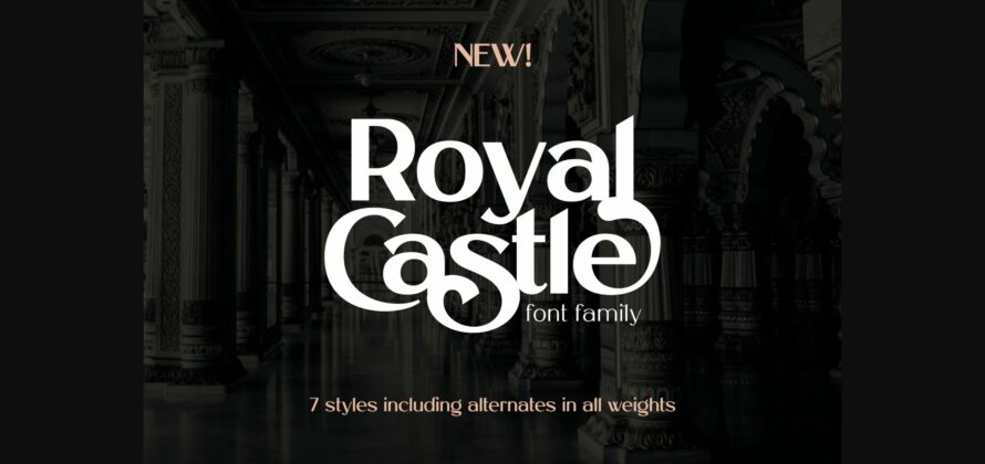 Royal Castle Font Poster 1