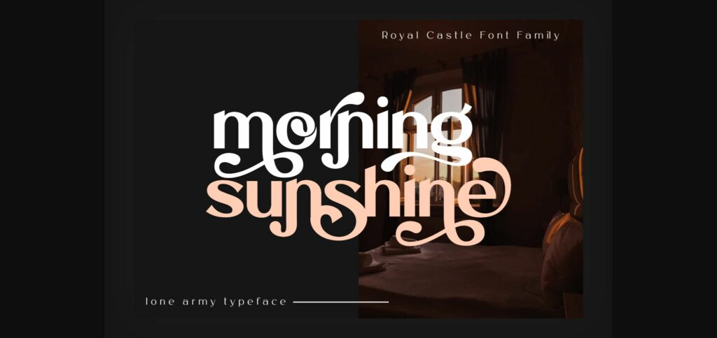 Royal Castle Font Poster 6