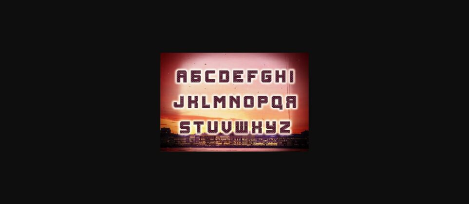 Rubles Font Poster 4