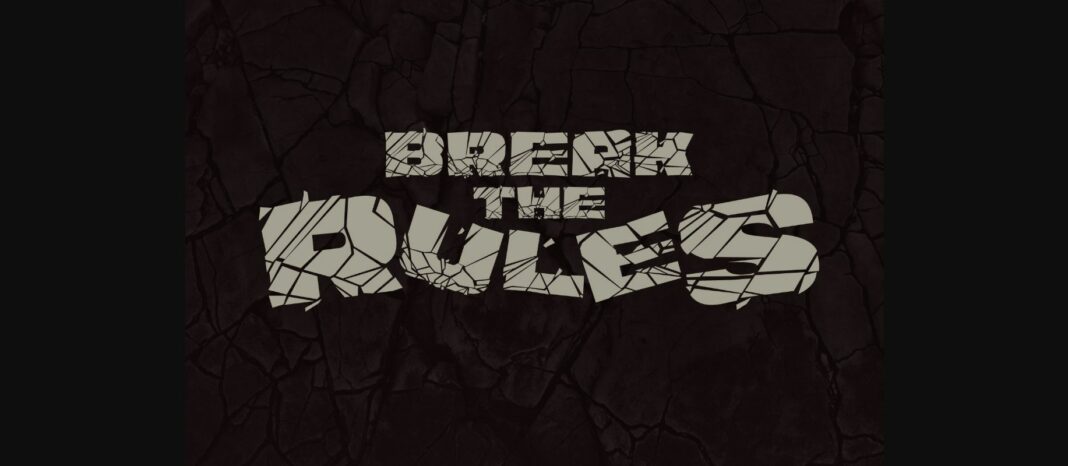 Ruined Dreams Font Poster 5