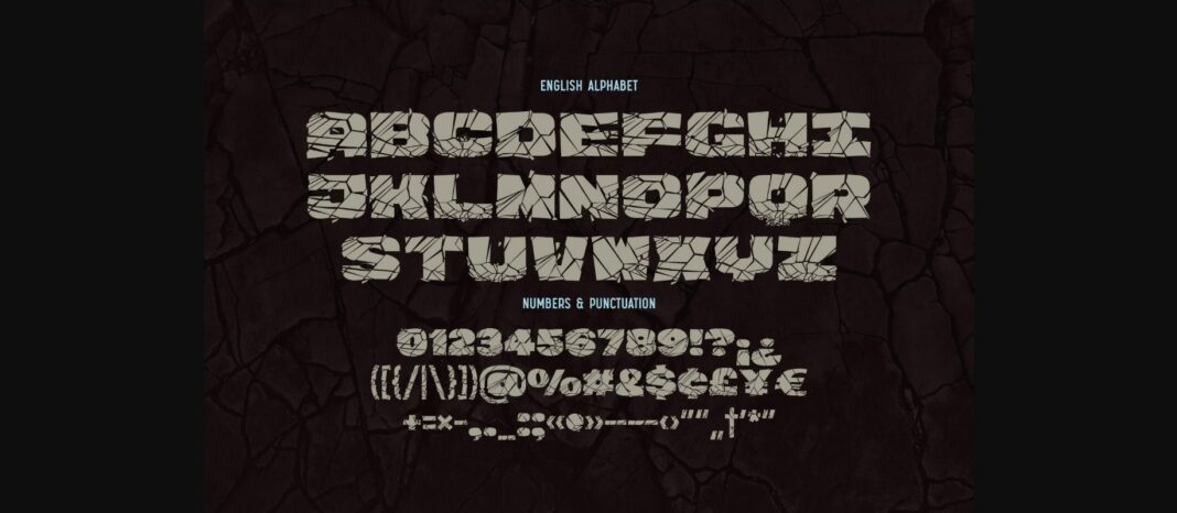 Ruined Dreams Font Poster 9