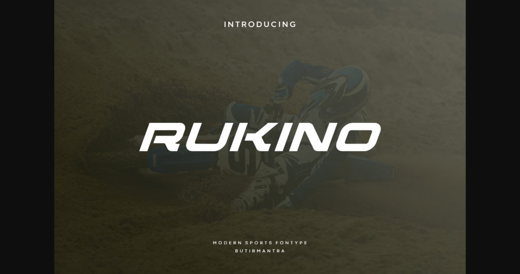 Rukino Font Poster 3