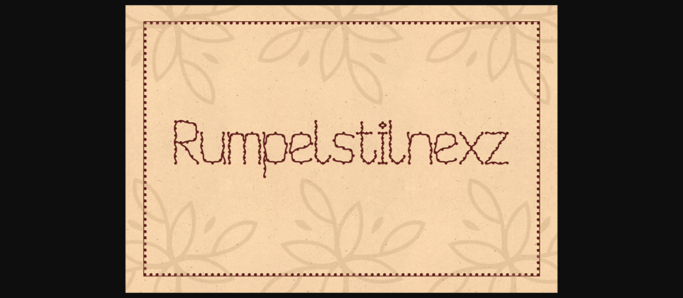 Rumpelstilnexz Font Poster 1