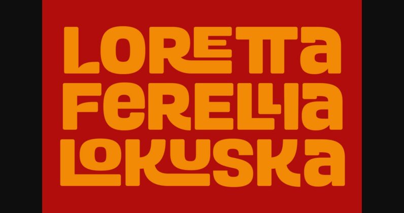 Runcort Font Poster 6