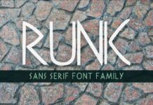 Runic Font Poster 1