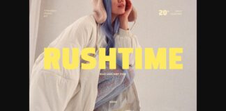 Rushtime Font Poster 1