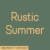 Rustic Summer Font