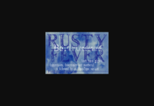 Rusty Fever Poster 1