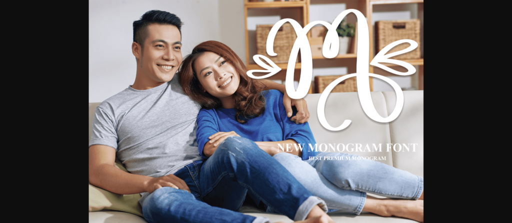 S Monogram Font Poster 5