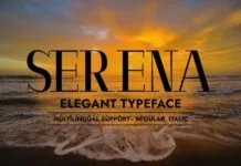 Serena Serena Fonts